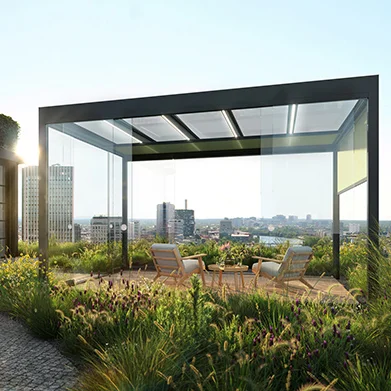 Glasdach Lamaxa L50 View von Warema Glasdach Lamaxa L50 View - Warema Lamellendach