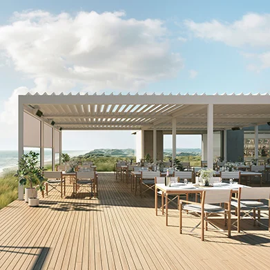 Lamaxa L50 Sternanlage von Warema Lamaxa L50 Sternanlage - Lamellendach von Warema