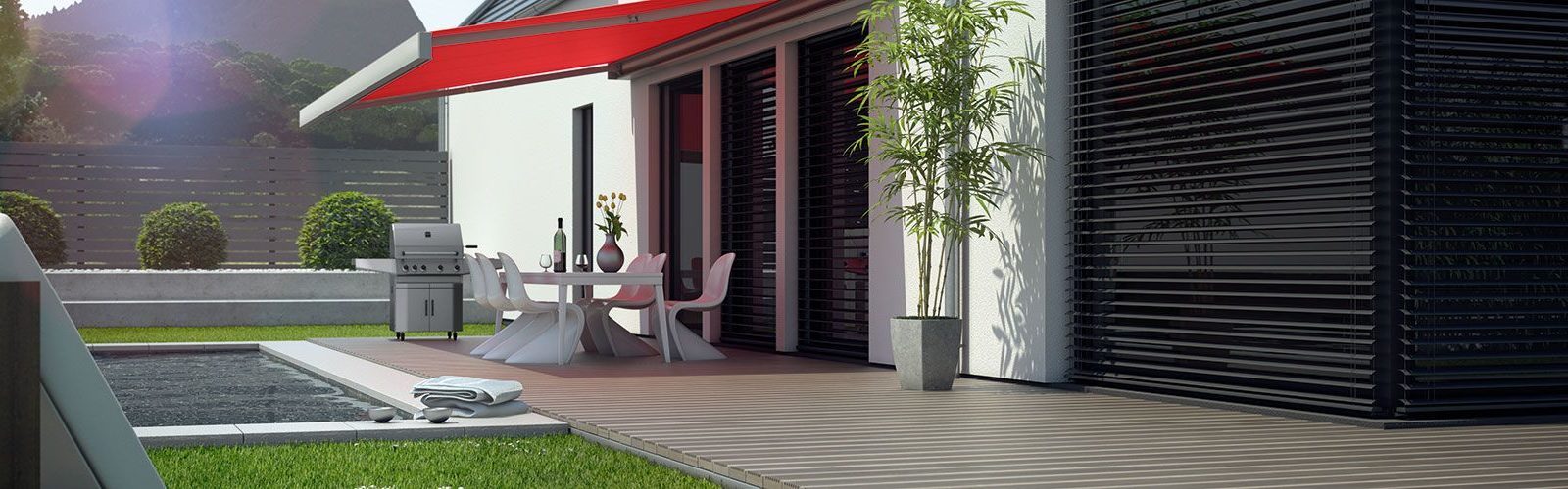 Markise - Sonnenschutzprodukt Hochwertige Markisen vom Fachhändler WAREMA