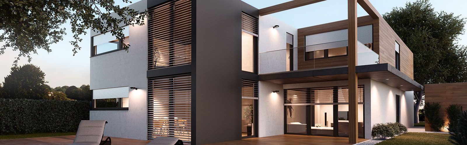 Jalousien für Außen Außenliegender Sonnenschutz mit Jalousien