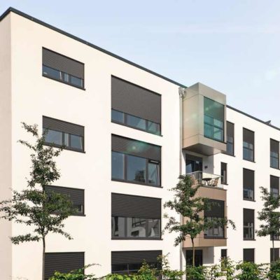 Aufsetz-Rollläden von Warema Aufsetz-Rollläden für die Fenster