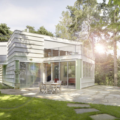 Vorbau-Außenjalousie von Warema Vorbau-Außenjalousie - Sonnenschutz für Fenster