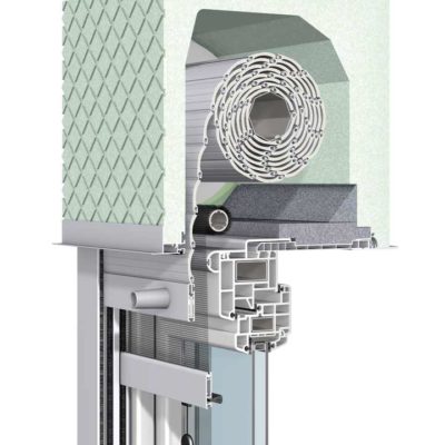 Warema Neubau-Aufsetz-Rollläden Neubau-Aufsetz-Rollläden - bei Neubau oder Gebäudesanierung