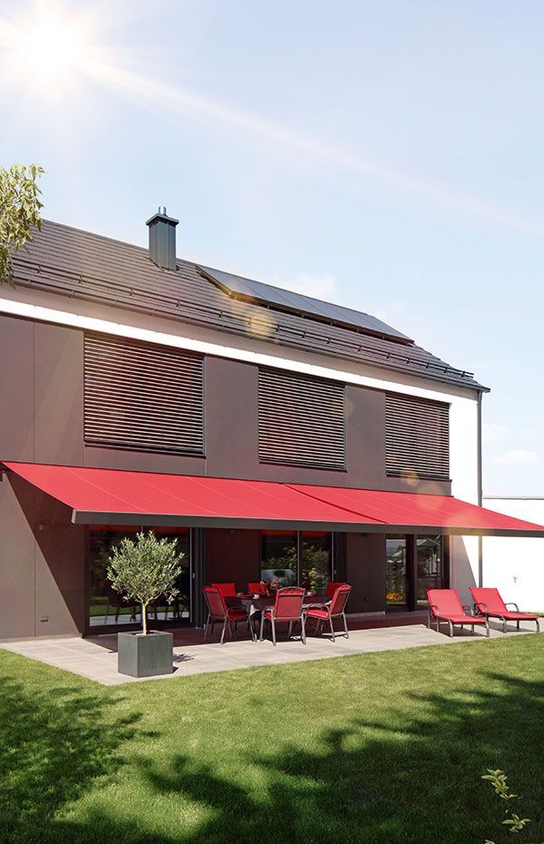 Markise zur Verschattung von großen Flächen