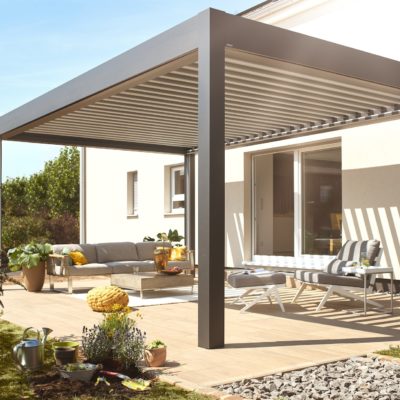 Lamellendach - Sonnenschutz Hochwertiges Warema Lamellendach als Sonnenschutz