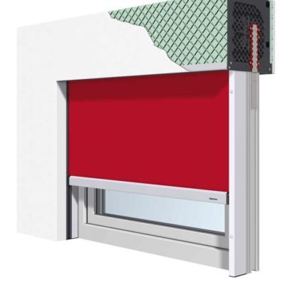 Neubau-Aufsetz Markise Neubau-Aufsetz Markise mit easyZIP-Führung