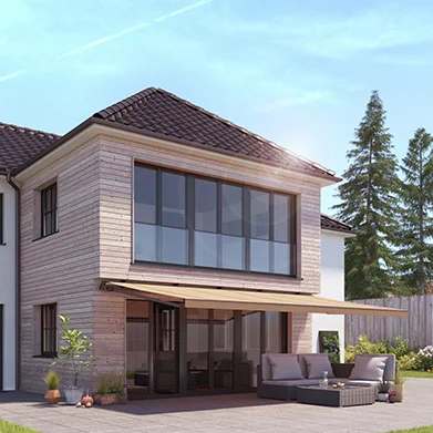 Offene Gelenkarm-Markise Terrea 530 Gelenkarmmarkise: Offene Gelenkarm-Markise Terrea 530