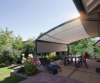 Pergola Markise Perea P40 Warema Pergola Markise Perea P40 - Warema Pergola Markise