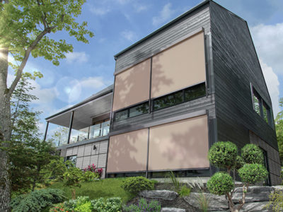 Vorbau-Markise mit easyZIP- Führung Vorbau-Markise mit easyZIP-Führung