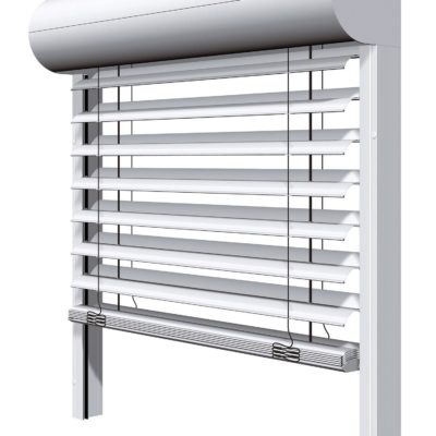 Vorbau-Außenjalousie Vorbau-Außenjalousie - keine zusätzliche Kastenbefestigung