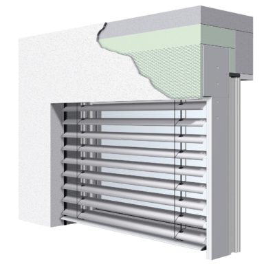 Fenster-System Außenjalousie Fenster-System-Außenjalousie - perfekte Wärmedämmung